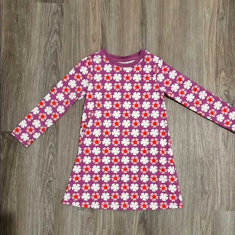 Hanna Andersson Floral Long Sleeve Dress
